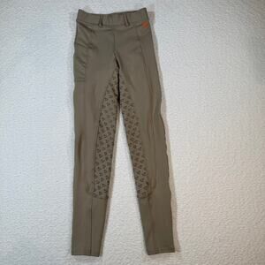 Aubrion Albany Ladies Riding Tights Beige size xxs